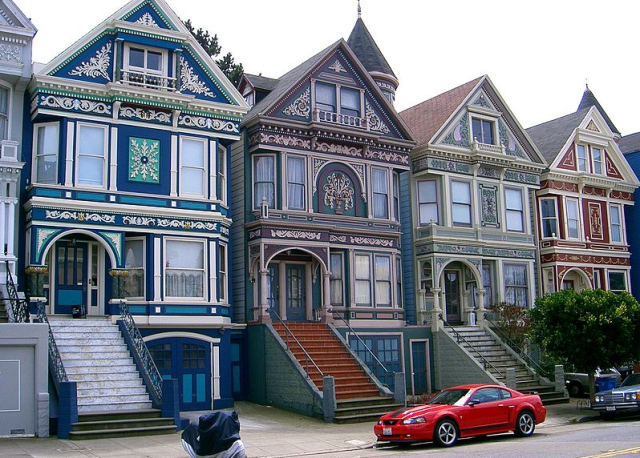 San Francisco's Haight-Ashbury district (photo by 