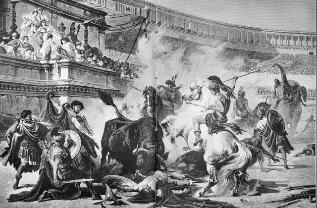 Roman Empire gladiators